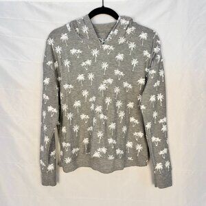 Chasor Grey Palm Tree Hoodie